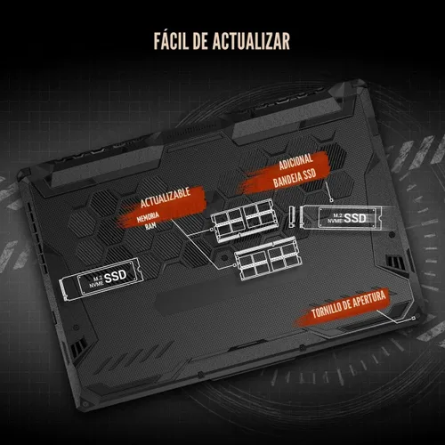 Miniatura 7 de ASUS TUF Gaming A15 - Laptop para juegos, pantalla FHD 16:9 de 144 Hz de 15.6 pulgadas, procesador AMD Ryzen™ 5 7535HS, NVIDIA® GeForce RTX™ 3050