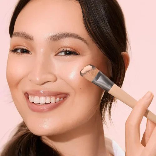 Miniatura 4 de EcoTools Juego de brochas de maquillaje para sombra de ojos, base, rubor y corrector con estuche de almacenamiento adicional, comienza el día