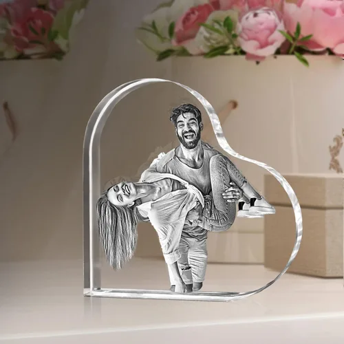 Miniatura 8 de ArtPix 3D Foto de cristal, regalos personalizados para mujeres, hombres, esposa, marido, mamá, grandes regalos personalizados con tu propia foto