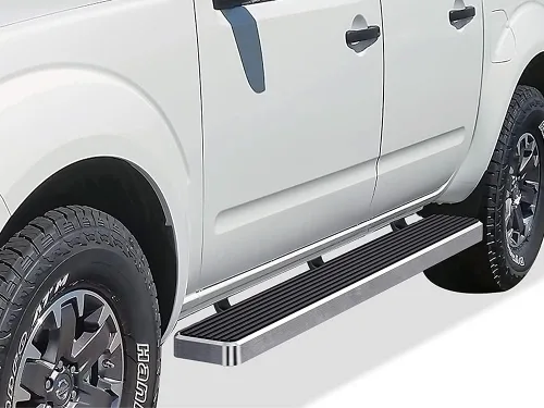 Miniatura 11 de APS Estribos (barras Nerf barras escalones laterales) compatibles con Nissan Frontier 2005-2026 Crew Cab