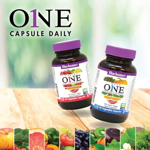 Miniatura 5 de Bluebonnet Nutrition - Cápsula vegetal para hombre, alimentos integrales múltiples, K2, orgánico, energía, vitalidad, sin OMG, sin gluten, soja