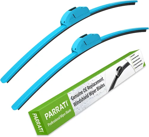 Miniatura 11 de Escobillas limpiaparabrisas PARRATI Premium de calidad OEM de 17" + 17" para todas las estaciones (juego de 2)