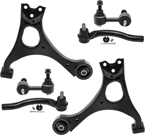 Miniatura 62 de Detroit Axle - Kit de brazos de control de extremo delantero 4WD para Ford 04-08 F-150, 06-08 Lincoln Mark LT, 4 extremos de barra de acoplamiento