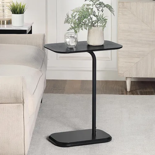 Miniatura 2 de Convenience Concepts Oslo C Mesa auxiliar, negro/negro