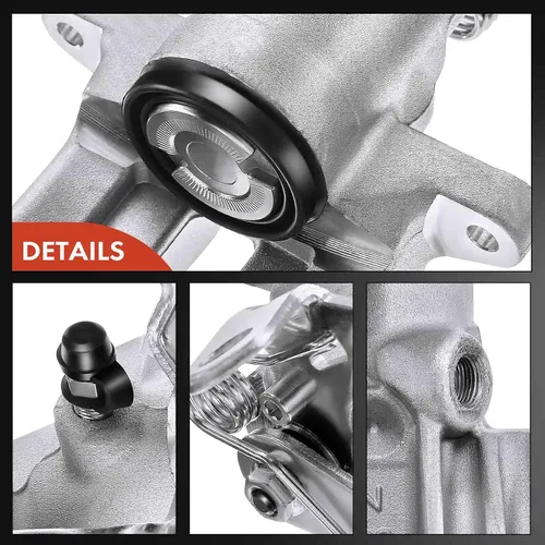 Miniatura 7 de Ensamble de Pinza de Freno de Disco A-Premium sin Soporte Compatible con Modelos Volkswagen y Audi - A3 2010-2013, Para Jetta 2012-2018, Golf 2011