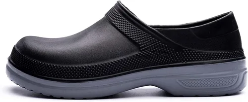 Miniatura 2 de Meidiastra Zapatos de chef antideslizantes e impermeables para hombre y mujer, zapatos de enfermera, zapatos de lluvia, zuecos de trabajo
