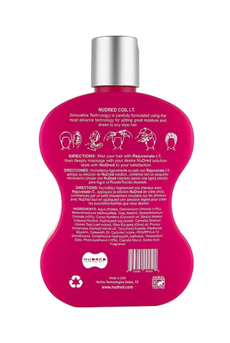 Miniatura 2 de Coil I.T. - Crema hidratante para cabello rizado con aceites naturales para cabello negro, crema definidora de rizos y bobinas para rizos