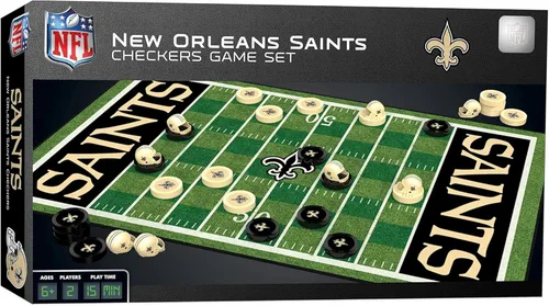 Miniatura 20 de MasterPieces NFL Los Angeles Rams Juego de mesa de damas, 13 x 21 pulgadas