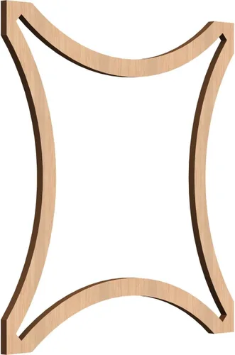 Miniatura 18 de Lilley Paneles decorativos de pared de madera con calado, extra pequeños, 7 3/8 pulgadas de ancho x 7 3/8 pulgadas de alto x 1/4 pulgadas de alto