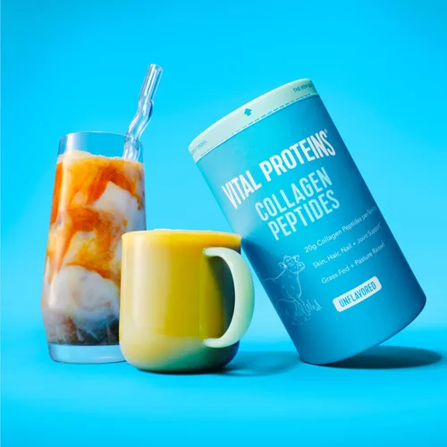 Miniatura 2 de Vital Proteins Péptidos de colágeno en polvo, promueve la salud del cabello, las uñas, la piel, los huesos y las articulaciones, sin sabor 9.33 onzas