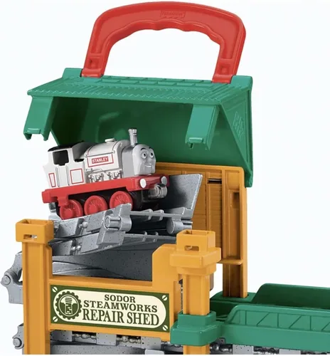 Miniatura 6 de Thomas The Train: Cobertizo de reparación Take-n-Play Sodor Steamworks
