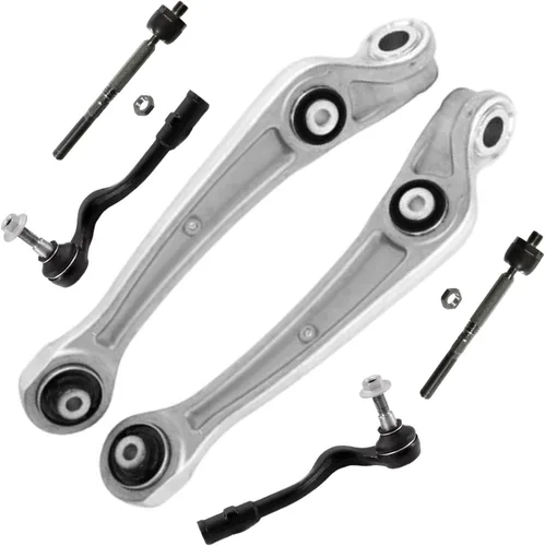Miniatura 135 de Detroit Axle - Kit de brazos de control de extremo delantero 4WD para Ford 04-08 F-150, 06-08 Lincoln Mark LT, 4 extremos de barra de acoplamiento