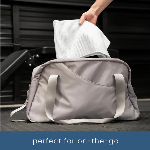 Miniatura 3 de S&T INC. Toallas de microfibra para gimnasio, toalla de yoga para el hogar y bolsa de gimnasio, 16 x 27 pulgadas, paquete de 6