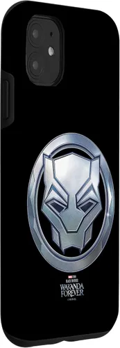 Miniatura 3 de Marvel Black Panther: Wakanda Forever - Carcasa para iPhone 17, color plateado