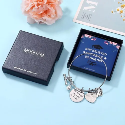 Miniatura 5 de M MOOHAM Graduation Gifts for Her 2023, High School College Graduation Gifts Inspirational Graduation Bracelet