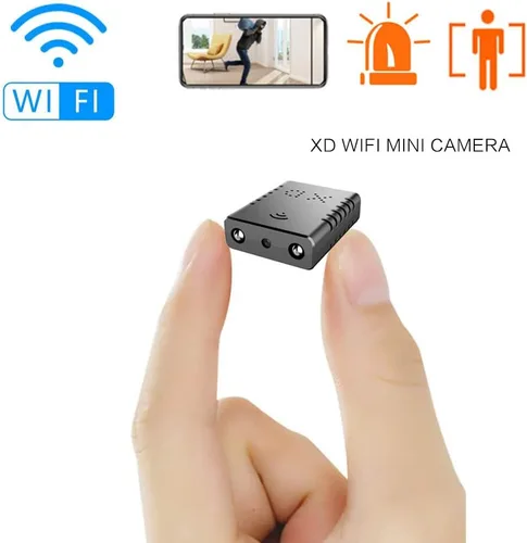 Miniatura 2 de Cámara IP WiFi espía más pequeña, cámara remota inalámbrica, cámara de seguridad HD1080P, cámara de niñera, monitor de bebé