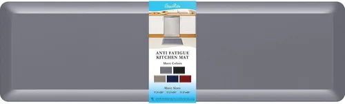 Miniatura 38 de StepRite Tapete de cocina antifatiga de 4/5 pulgadas de grosor, antideslizante, resistente a las manchas y al agua, tapete de escritorio para Azul