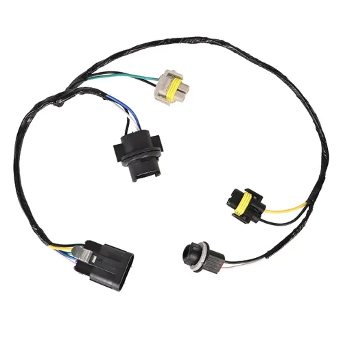 Miniatura 9 de Arnés de cableado de faros compatible con GMC Sierra 1500 2500 3500 2007-2014 reemplazo del conector de arnés de cableado de faros # 15841610