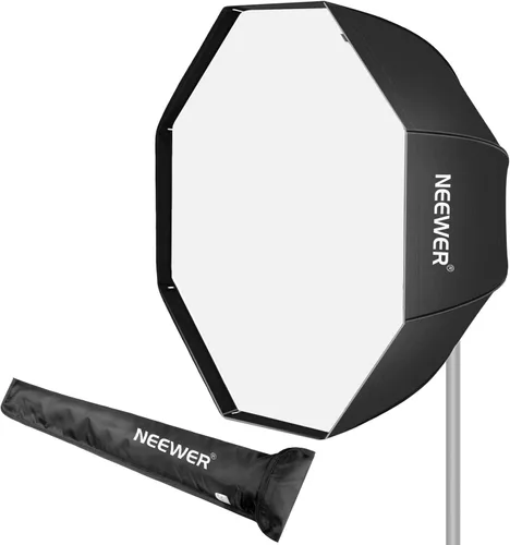 Neewer - Softbox octogonal de 95 cm con bolsa de transporte, compatible con Speedlite, flash de estudio, sombrilla portátil para estudio