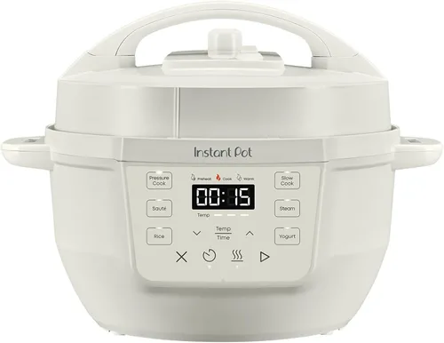 Miniatura 15 de Instant Pot 4QT RIO Mini Multicocina 7 en 1, Olla a Presión, Cocción Lenta, Saltear, Vapor, Arrocera, Yogur y Calentador, Negro, 4 Cuartos