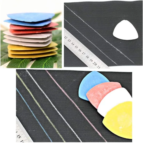 Miniatura 6 de Professional Tailors Chalk Triangle Tailor's Fabric Marker Chalk - Nociones de costura y accesorios 20