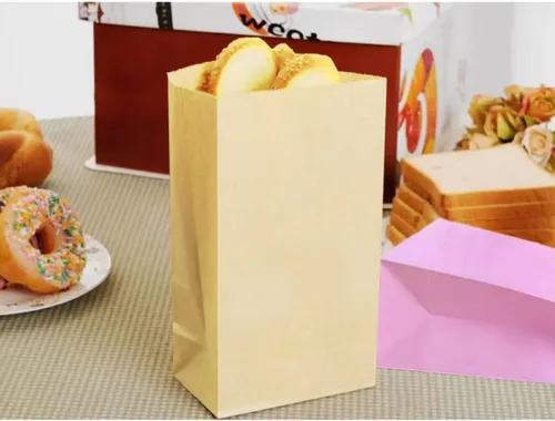 Miniatura 5 de 24 bolsas de regalo de cumpleaños, bolsas multicolor pastel para fiestas, bolsas de papel para dulces de 3 x 5 x 9 pulgadas, regalo de dulces sin
