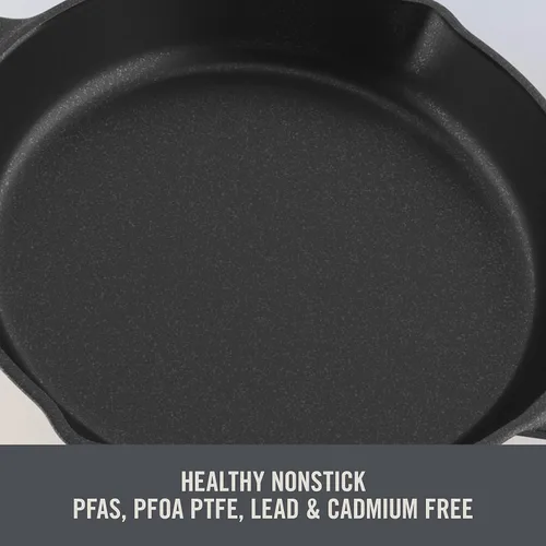 Miniatura 5 de Zakarian x Dash - Sartén antiadherente de hierro fundido para asar y asar, utensilios de cocina aptos para horno, revestimiento antiadherente