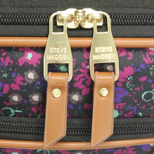 Miniatura 6 de Steve Madden Designer Luggage Collection - Maleta ligera y expandible para hombres y mujeres, bolsa de transporte duradera de 20 pulgadas con ruedas