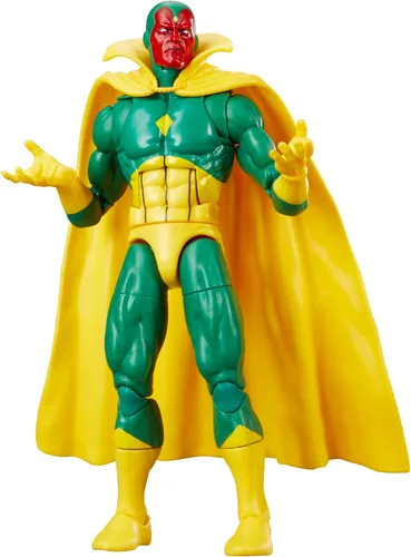 Miniatura 7 de Marvel Legends Series Vision, Comics Figura de acción coleccionable de 6 pulgadas