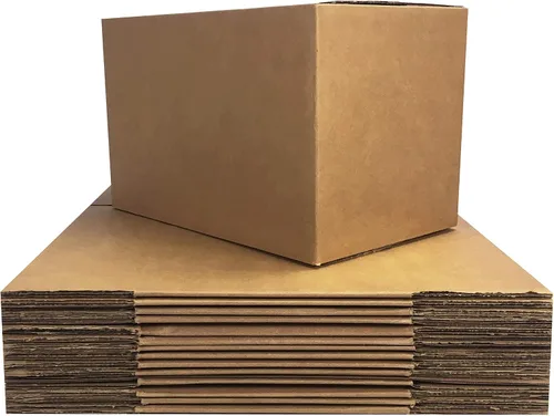 Miniatura 3 de Amazon Basics Cajas de cartón para mudanzas, paquete de 15, pequeñas, marrones, 16 x 10 x 10 pulgadas Para embalaje y envío