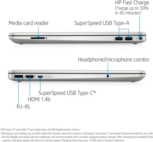 Miniatura 5 de HP Laptop 15 2021, pantalla IPS Full HD de 15.6 pulgadas, procesador Intel core i5-1135G7 de 11ª generación, 8 GB de RAM, almacenamiento SSD de 512