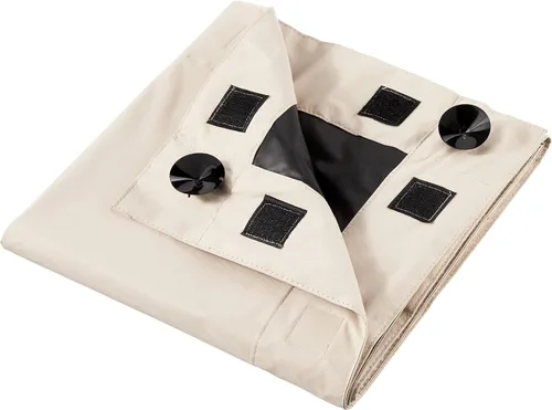 Miniatura 3 de Amazon Basics Cortina opaca portátil con ventosas, 50 pulgadas de ancho x 78 pulgadas de largo, paquete de 1, beige
