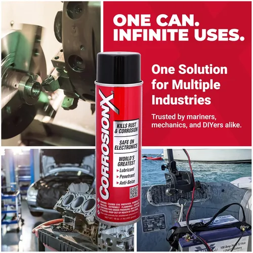 Miniatura 8 de Corrosion-X Tecnología anticorrosión 91002 Corrosionx 16 Oz. Gatillo atomizador