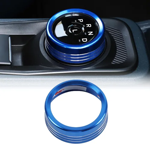 Miniatura 15 de CHEAYAR Botón de interruptor de cambio de marchas Anillo de tapa de guarnición Compatible con Ford Maverick 2022, Cubierta de pomo de cambio