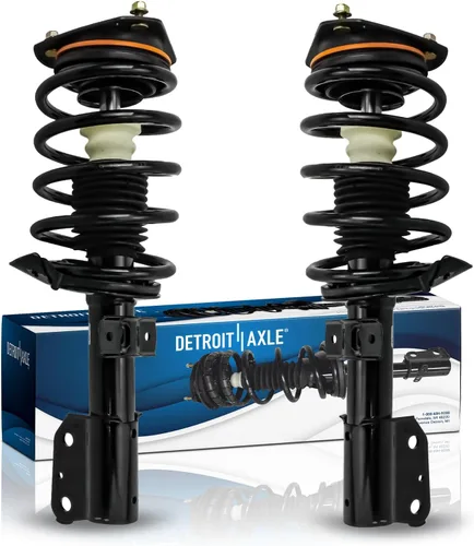 Miniatura 28 de Detroit Axle - 2 puntales delanteros para Chevy Impala Monte Carlo Pontiac Grand Prix Buick LaCrosse Century Regal Allure Struts completos