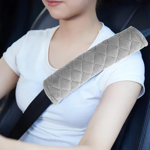 MOONET Protector de cinturón de seguridad para automóvil, almohadilla de arnés universal suave y agradable a la piel para una conducción más cómoda,