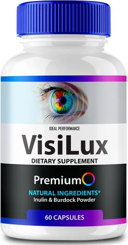 Visilux - Cápsulas de suplementos para la salud ocular, pastillas de vitaminas Visilux, máxima fuerza, multivitamínico ocular natural Visilux,