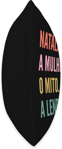 Miniatura 2 de Funny Portuguese First Name Design - Natalia Throw Pillow
