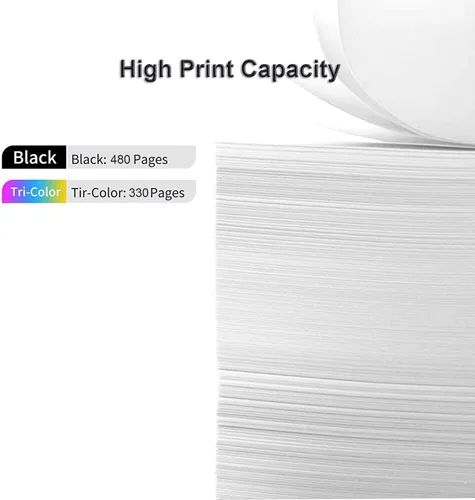 Miniatura 7 de Cartuchos de tinta remanufacturados 65XL de repuesto para HP 65XL para HP65 XL 65 para DeskJet 2622 2624 2652 2655 3720 3722 3752 3755 3758 HP Envy