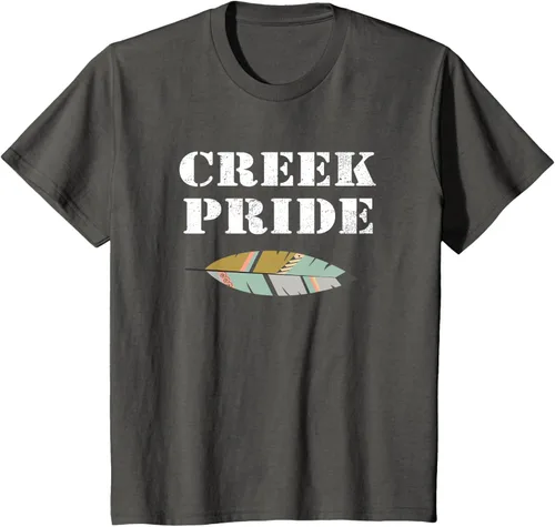 Miniatura 40 de Creek Native American Pride - Camiseta, Negro, S
