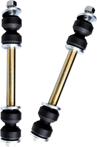 Miniatura 11 de 2 paquetes de kit de enlace de barra estabilizadora Compatible con Jeep TJ 1997-2006, enlace de barra antivuelco delantera Compatible con Jeep