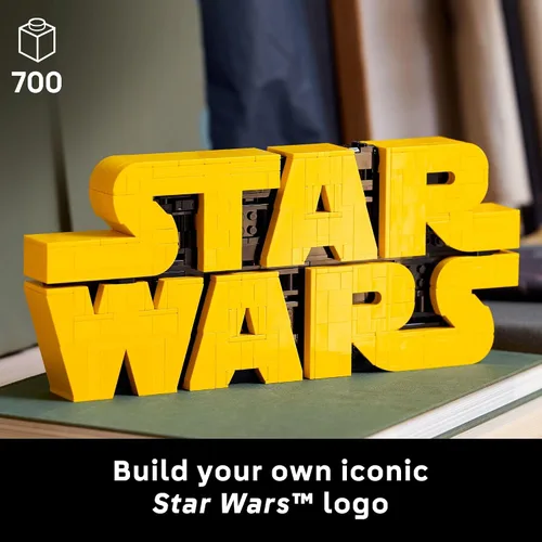 Miniatura 2 de LEGO Star Wars Logo de Star Wars construido con ladrillos – Bloques de construcción para adultos de 18+ – Idea de regalo de Star Wars