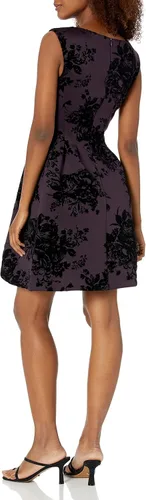 Miniatura 2 de Vince Camuto Vestido estampado elástico formal para mujer