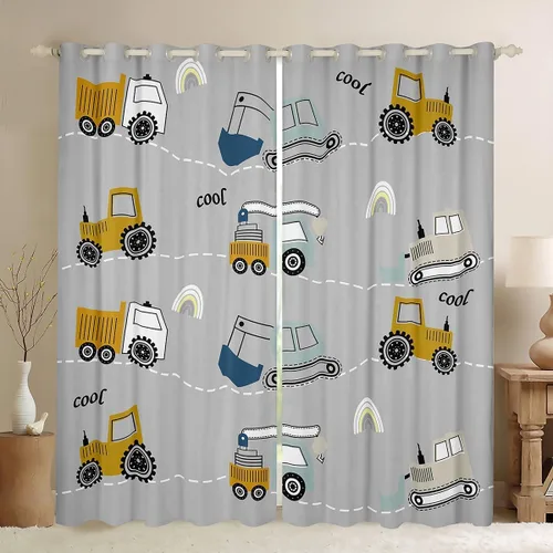 Miniatura 7 de Feelyou Cortinas opacas con estampado de leopardo para dormitorio, sala de estar, safari, cortinas de oscurecimiento de habitación con purpurina