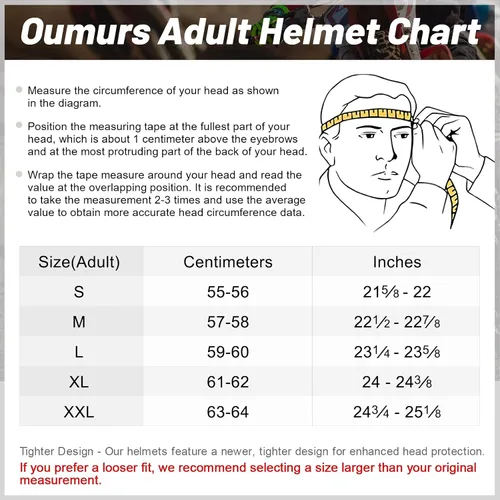 Miniatura 7 de OUMURS Casco de motocross para adultos con gafas, guantes y máscara ajustable, visera solar, casco para adultos, todoterreno, motocross, descenso