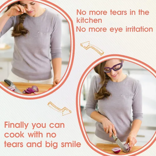 Miniatura 2 de shenghang Gafas de Cebolla para Cocina Gafas de Parrilla Sin Lágrimas Gafas de Seguridad para Cocina A Prueba de Polvo Anti Empañamiento A Prueba
