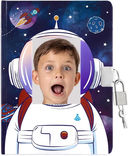 Miniatura 17 de Diario Luminoso de Camiones para Niños de WERNNSAI, Diario Secreto con Cerradura y Llaves, Cuaderno de Diario para Niños, Regalo de Cumpleaños
