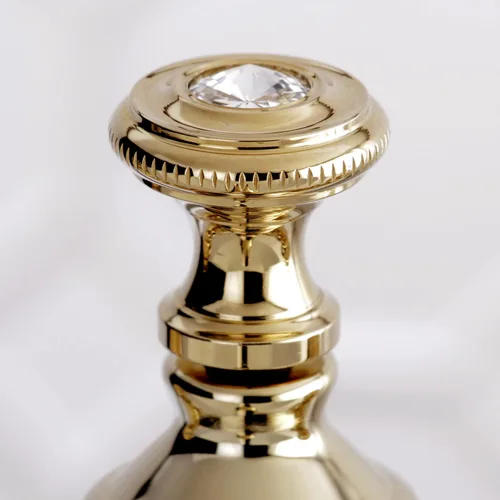 Miniatura 9 de Kingston Brass KS7008WLL Grifo de lavabo central de 4 pulgadas con ventana emergente de latón, 4-1/2 pulgadas en alcance de boquilla, níquel