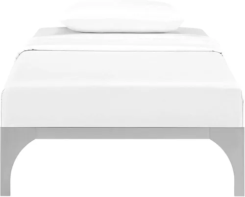 Miniatura 6 de Plataforma de metal para cama Modway Ollie. Tamaños: twin, full, queen y king, Metal, Plateado