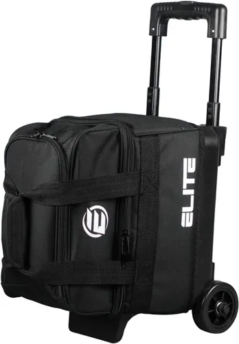 Bolsa ELITE básica con rodillo único para bola de boliche | Múltiples colores | Se adapta a zapatos hasta la talla 10.5 | Diseño compacto | Bolsas